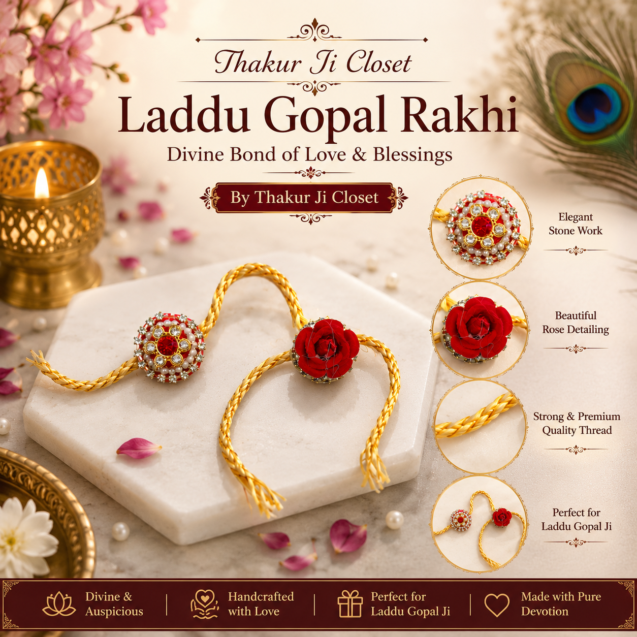 Laddu Gopal Rakhi