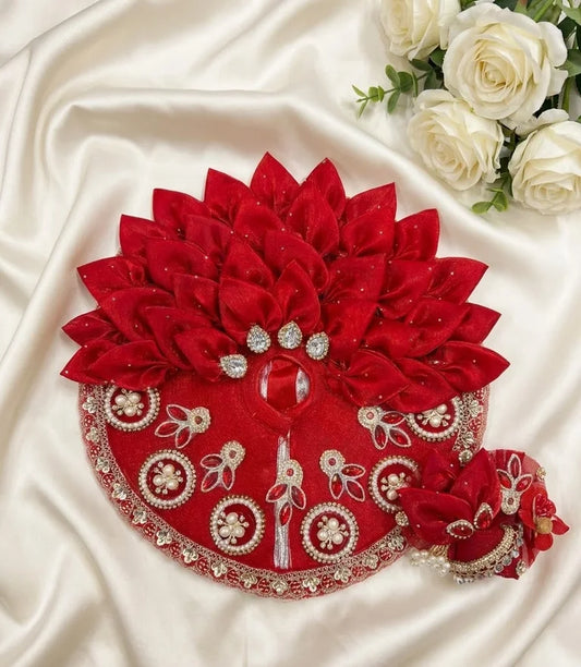 Red petals poshak