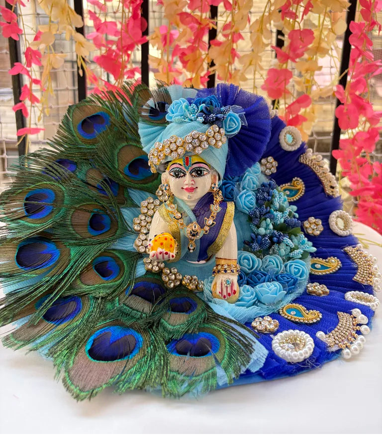 Morpankh Poshak For Laddu Gopal Ji