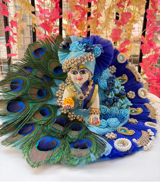 Morpankh Poshak For Laddu Gopal Ji