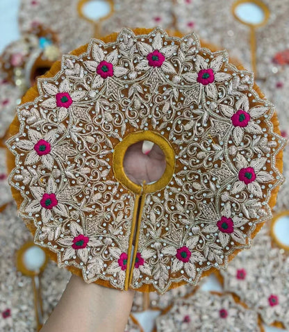 Rust handwork with patka
