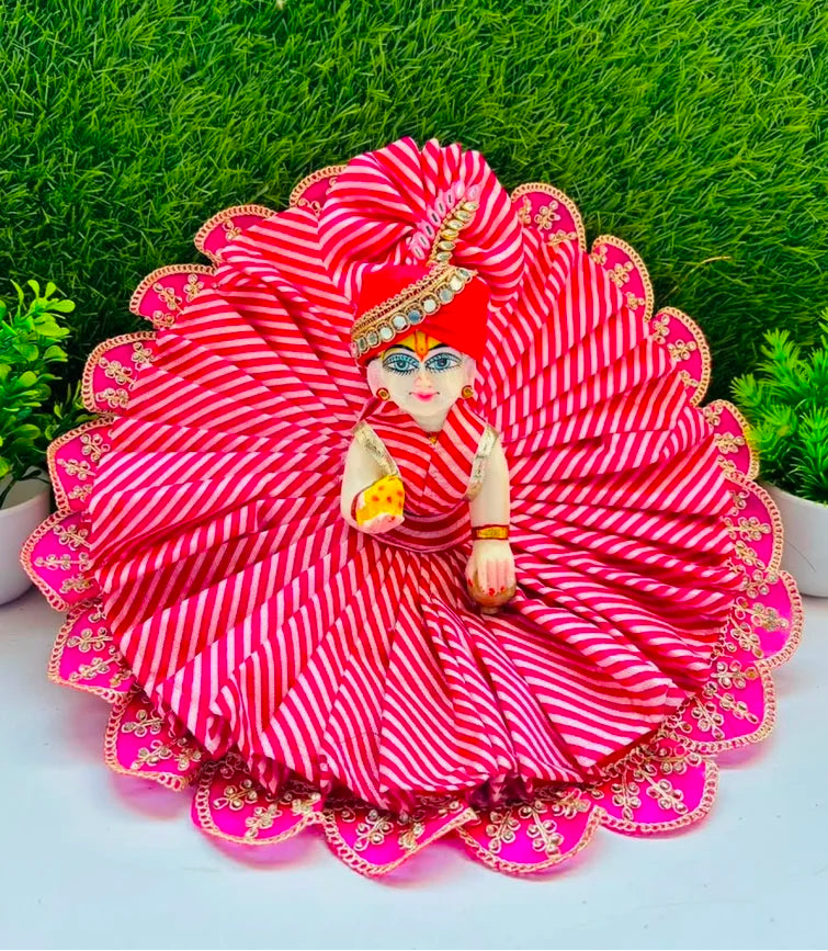 Pink Leheriya poshak