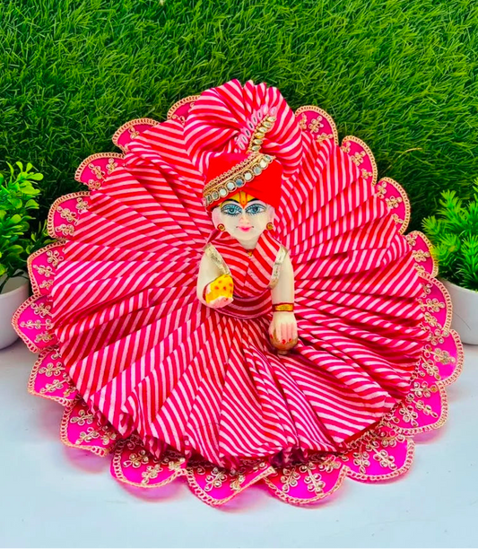 Pink Leheriya poshak