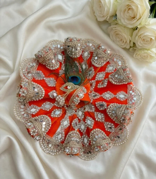 Orange cone poshak