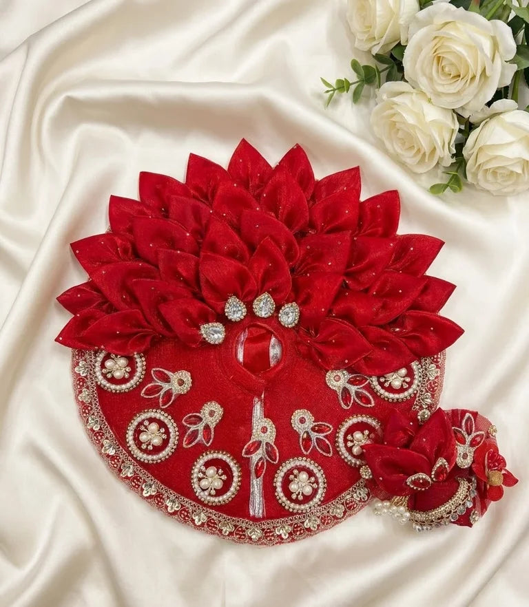 Red petals poshak