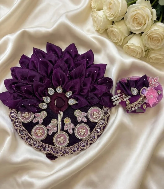 Wine petals poshak